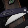 CKF Echo SNIF VIOLET (S35VN, G10, Malyshev Design)