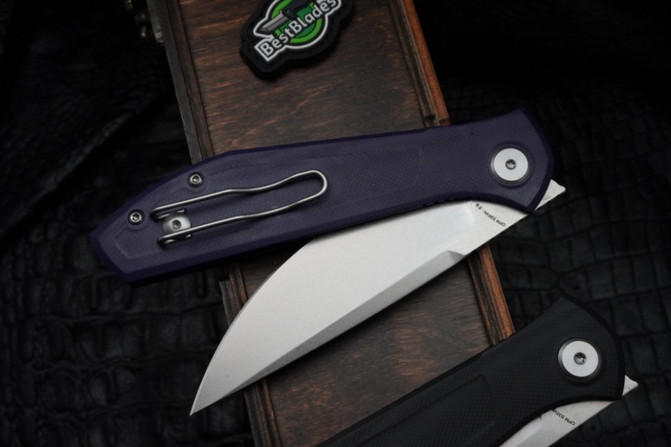 CKF Echo SNIF VIOLET (S35VN, G10, Malyshev Design)