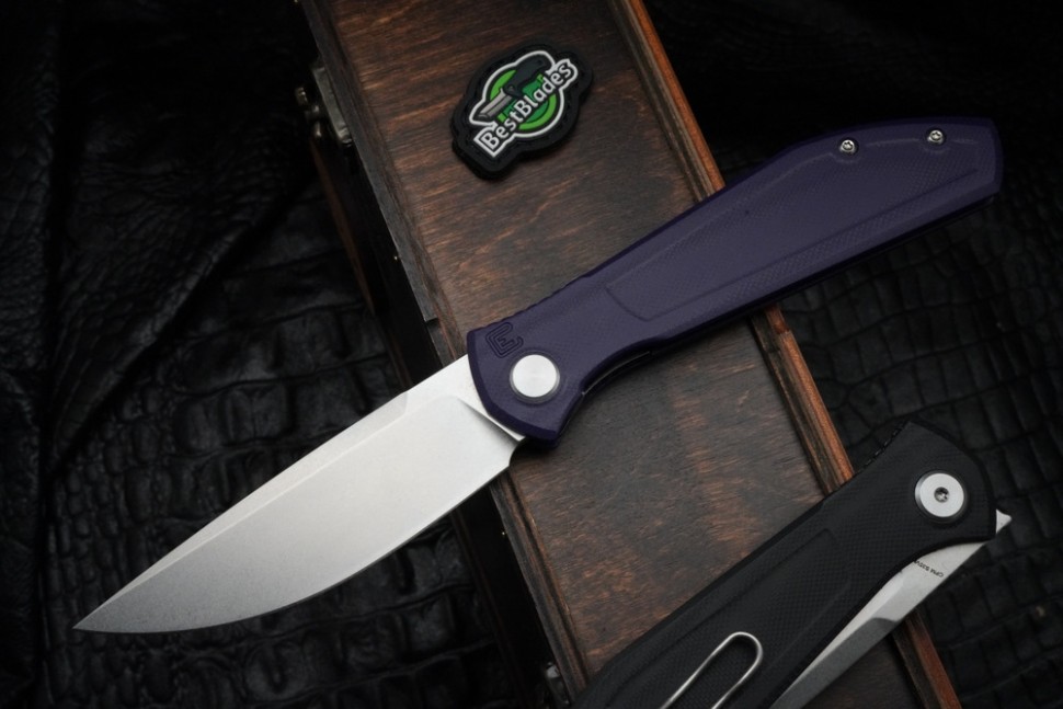 CKF Echo SNIF VIOLET (S35VN, G10, Malyshev Design)