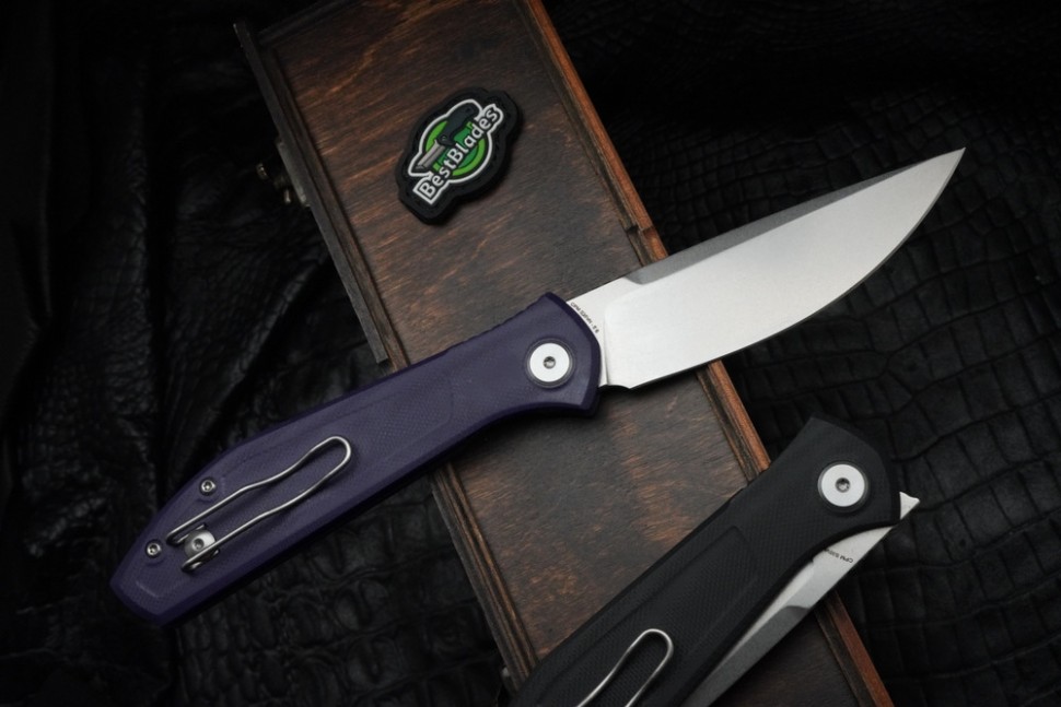 CKF Echo SNIF VIOLET (S35VN, G10, Malyshev Design)