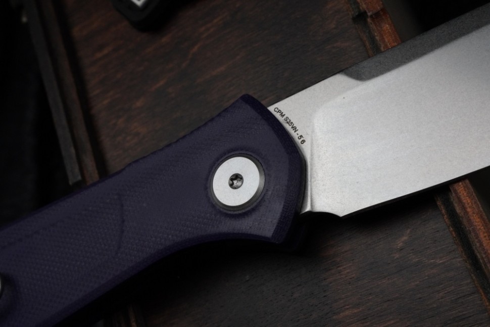 CKF Echo SNIF VIOLET (S35VN, G10, Malyshev Design)