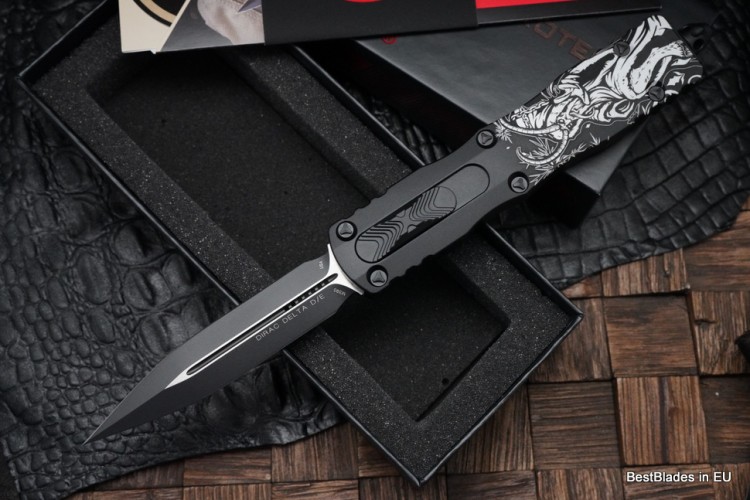 Microtech Dirac Delta Double Edge Tactical Standard Krampus