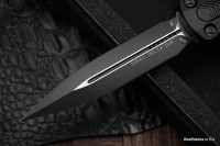 Microtech Dirac Delta Double Edge Tactical Standard Krampus Christmas Special 227-1TNCBLADE
