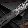 Microtech Dirac Delta Double Edge Tactical Standard Krampus Christmas Special 227-1TNCBLADE