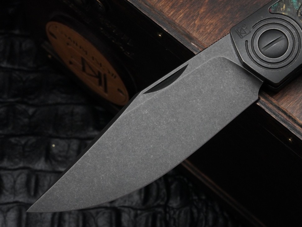 CKF PUMA (M398, Titanium blackwash + multi-colored carbonfiber inserts)