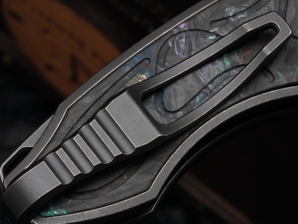 CKF PUMA (M398, Titanium blackwash + multi-colored carbonfiber inserts)