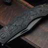 CKF PUMA (M398, Titanium blackwash + multi-colored carbonfiber inserts)