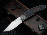 CKF PUMA (M398, Titanium stonewash + multi-colored carbonfiber inserts)