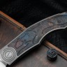 CKF PUMA (M398, Titanium stonewash + multi-colored carbonfiber inserts)