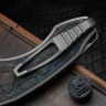 CKF PUMA (M398, Titanium stonewash + multi-colored carbonfiber inserts)