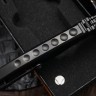 Microtech ANAX Titanium DLC Tanto M390 & Carbon Fiber Inlay 191C-1DLCTCFITI - 2