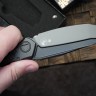 Microtech ANAX Titanium DLC Tanto M390 & Carbon Fiber Inlay 191C-1DLCTCFITI - 2