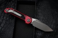 Microtech Knives LUDT Gen III Apocalyptic Tanto w/ Red Handle 1136-10APRD