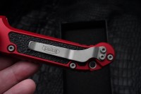 Microtech Knives LUDT Gen III Apocalyptic Tanto w/ Red Handle 1136-10APRD