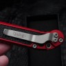 Microtech Knives LUDT Gen III Apocalyptic Tanto w/ Red Handle 1136-10APRD