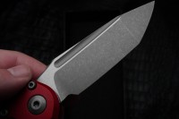 Microtech Knives LUDT Gen III Apocalyptic Tanto w/ Red Handle 1136-10APRD