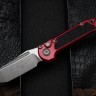 Microtech Knives LUDT Gen III Apocalyptic Tanto w/ Red Handle 1136-10APRD