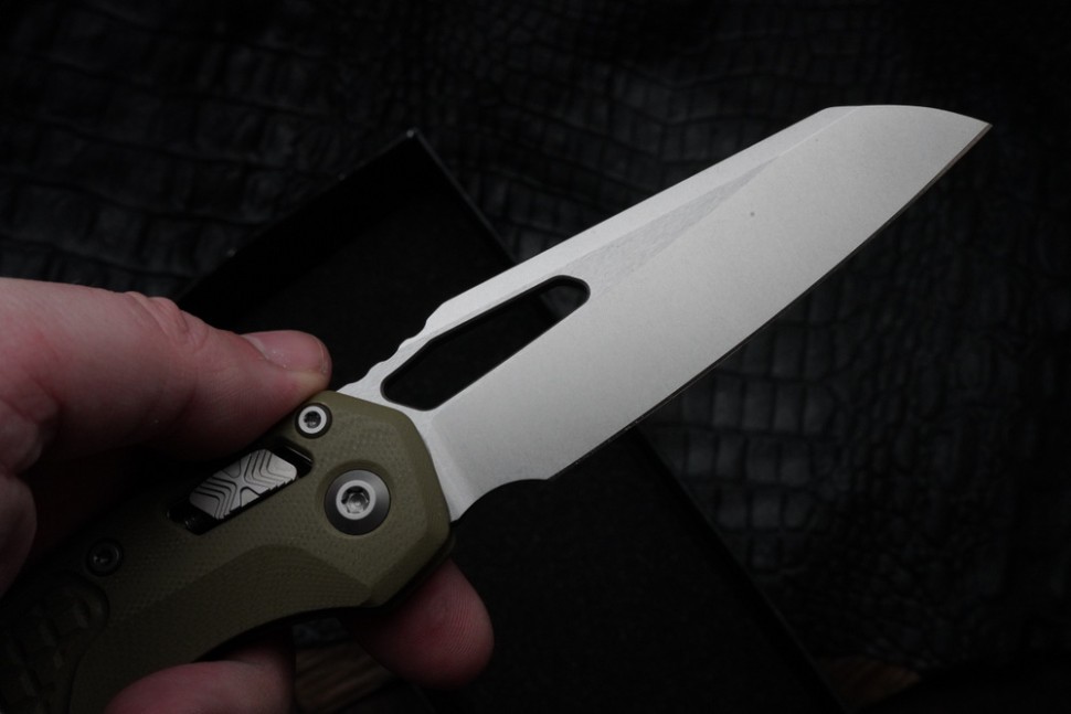 Microtech Knives MSI Lawnman RAM LOK Frag OD Green G-10 & M390MK 210-10FRGTODLM
