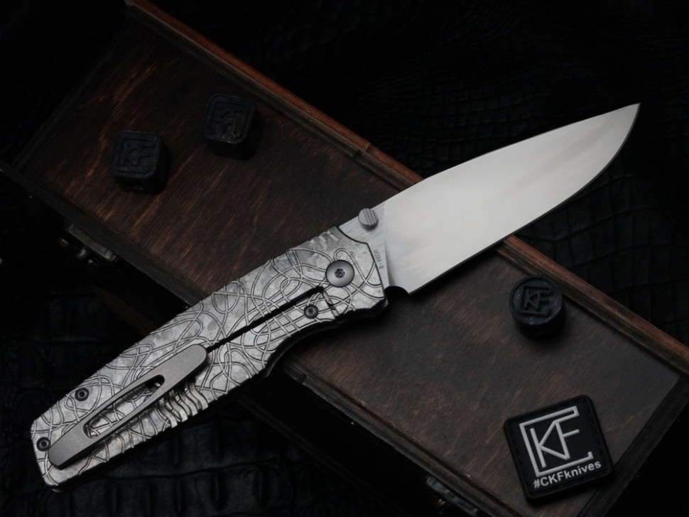 CKF Lex MAZE (M398, full-Ti grey handle)
