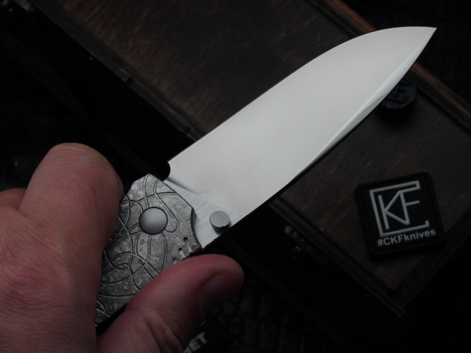 CKF Lex MAZE (M398, full-Ti grey handle)