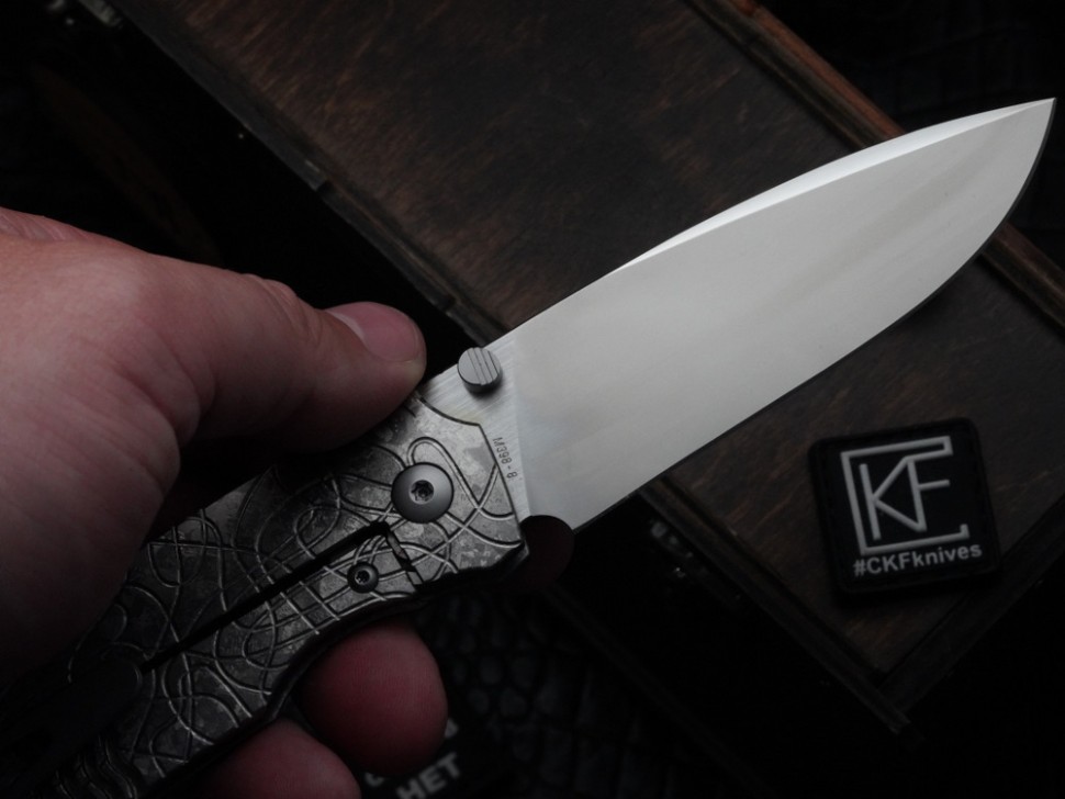 CKF Lex MAZE (M398, full-Ti grey handle)