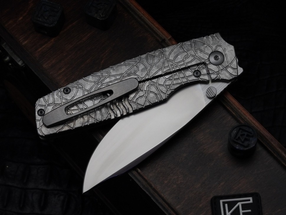 CKF Lex MAZE (M398, full-Ti grey handle)