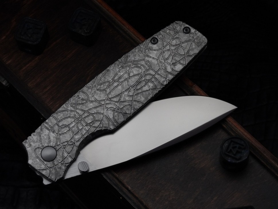 CKF Lex MAZE (M398, full-Ti grey handle)