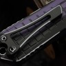 Heretic Knives Manticore X Cel Shade Purple Frag Handle w/ D/E MagnaCut Exclusive H032F-CS-PU