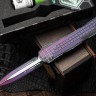 Heretic Knives Manticore X Cel Shade Purple Frag Handle w/ D/E MagnaCut Exclusive H032F-CS-PU