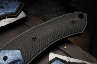 CKF/David Lespect Davless S90V, MRBS, Carbon Fiber handle, CrystalTi inserts, Zircuti Clip, Zirconium backspacer
