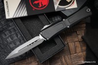 Microtech Knives Combat Troodon Gen III Apocalyptic Double Edge w/ Black Handle 1142-10AP