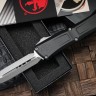 Microtech Knives Combat Troodon Gen III Apocalyptic Double Edge w/ Black Handle 1142-10AP