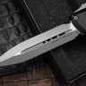 Microtech Knives Combat Troodon Gen III Apocalyptic Double Edge w/ Black Handle 1142-10AP