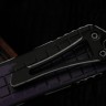Heretic Knives Manticore X Cel Shade Purple Frag Handle w/ Recurve MagnaCut Exclusive H033F-CS-PU