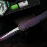 Heretic Knives Manticore X Cel Shade Purple Frag Handle w/ Recurve MagnaCut Exclusive H033F-CS-PU