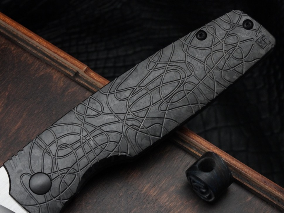 CKF Lex MAZE (M398, dark Crystal-Ti handle)