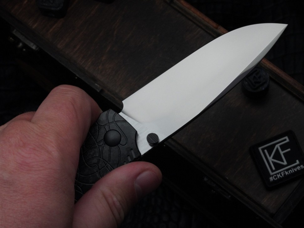 CKF Lex MAZE (M398, dark Crystal-Ti handle)