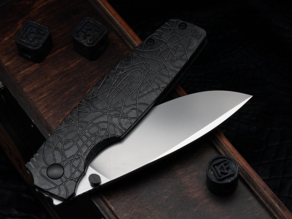 CKF Lex MAZE (M398, dark Crystal-Ti handle)