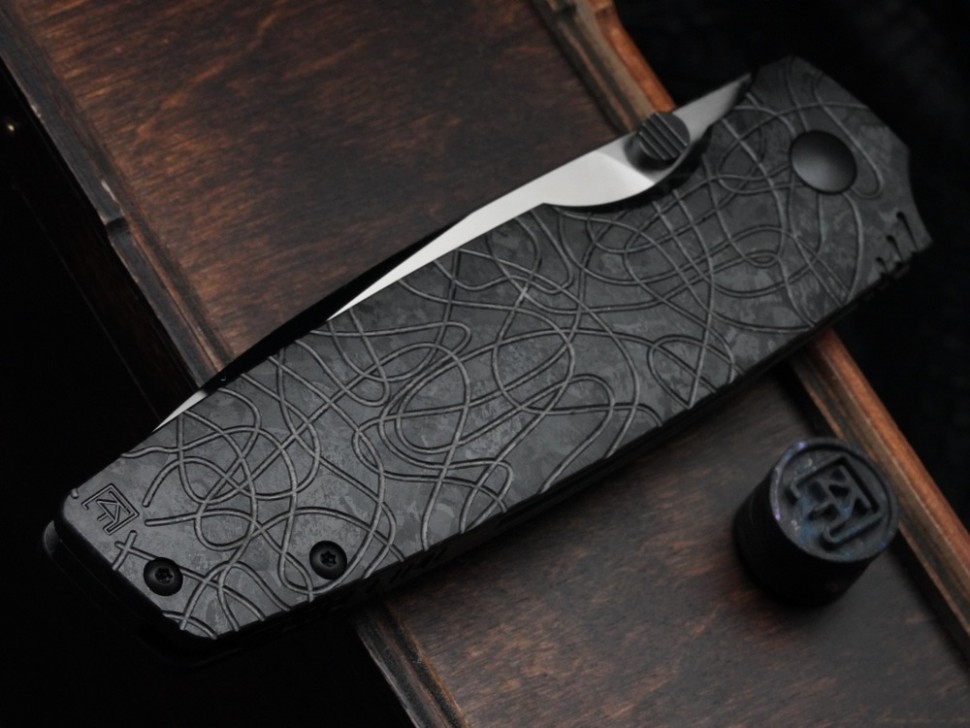 CKF Lex MAZE (M398, dark Crystal-Ti handle)