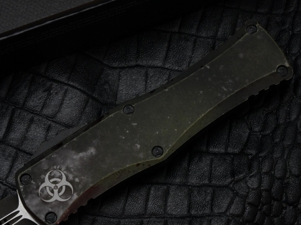 Microtech UTX-85 Single Edge Outbreak Signature Series 231-1OBDS