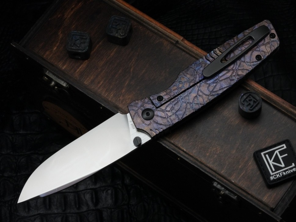 CKF Lex MAZE (M398, magic Crystal-Ti handle)