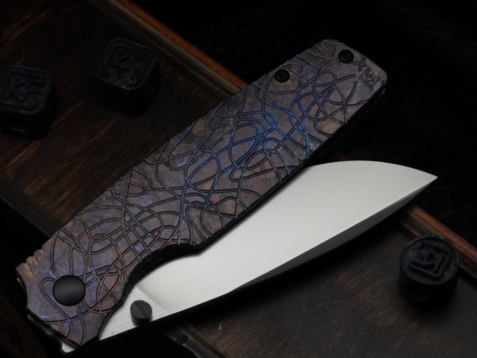 CKF Lex MAZE (M398, magic Crystal-Ti handle)