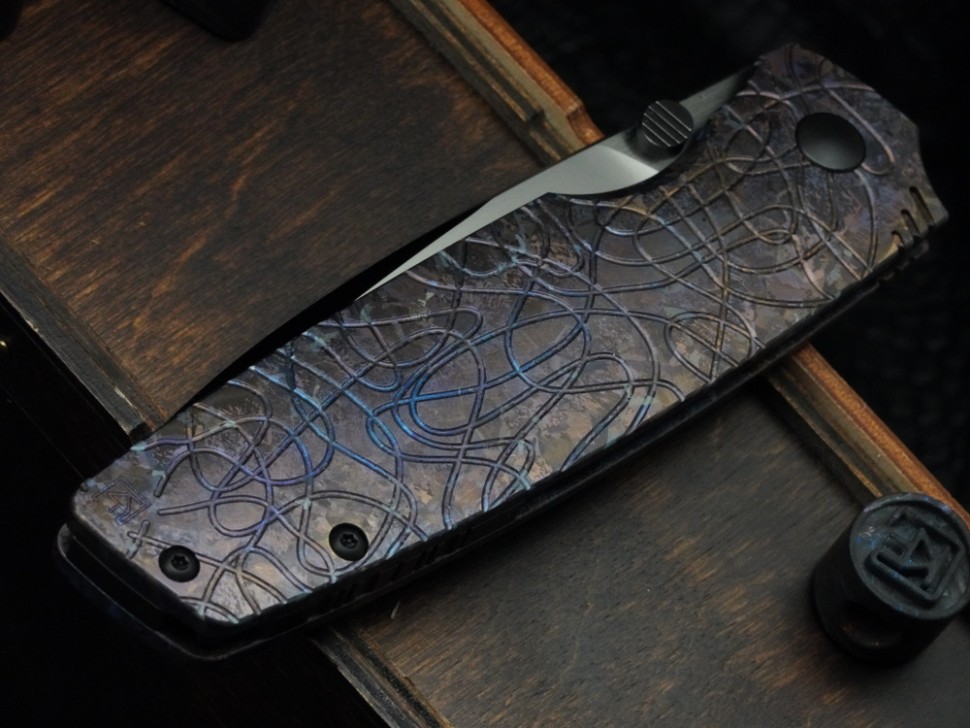 CKF Lex MAZE (M398, magic Crystal-Ti handle)