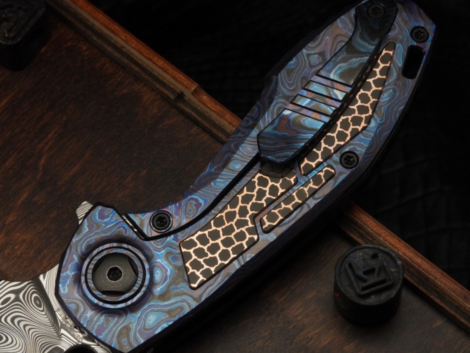 CKF PeaceDuke 2.0 FD (Damasteel, ZircuTi, Superconductor)