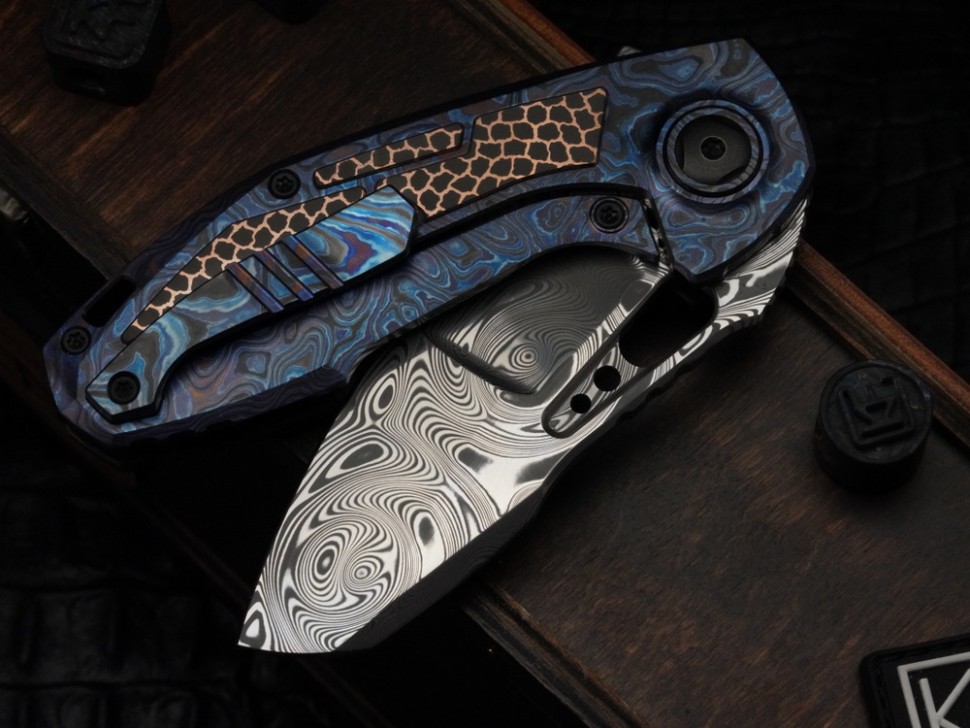 CKF PeaceDuke 2.0 FD (Damasteel, ZircuTi, Superconductor)