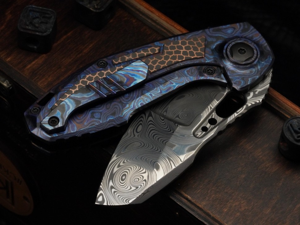 CKF PeaceDuke 2.0 FD (Damasteel, ZircuTi, Superconductor)