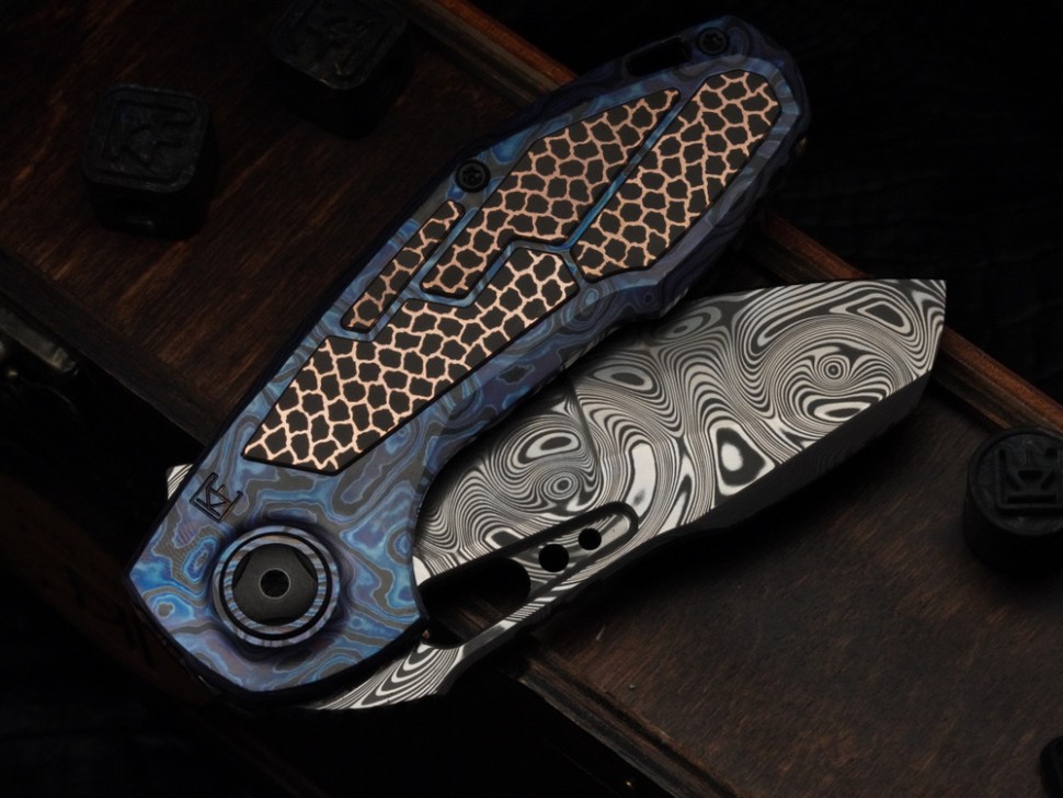 CKF PeaceDuke 2.0 FD (Damasteel, ZircuTi, Superconductor)