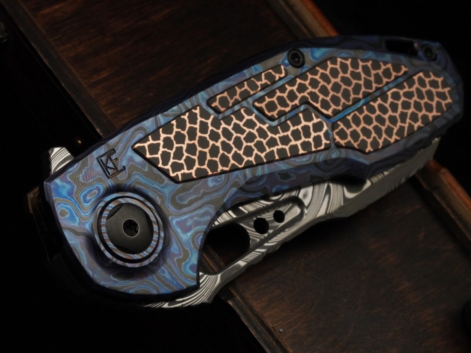 CKF PeaceDuke 2.0 FD (Damasteel, ZircuTi, Superconductor)