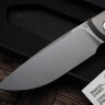 Uldanov Sierra custom knife (MagnaCut, titan, CF)