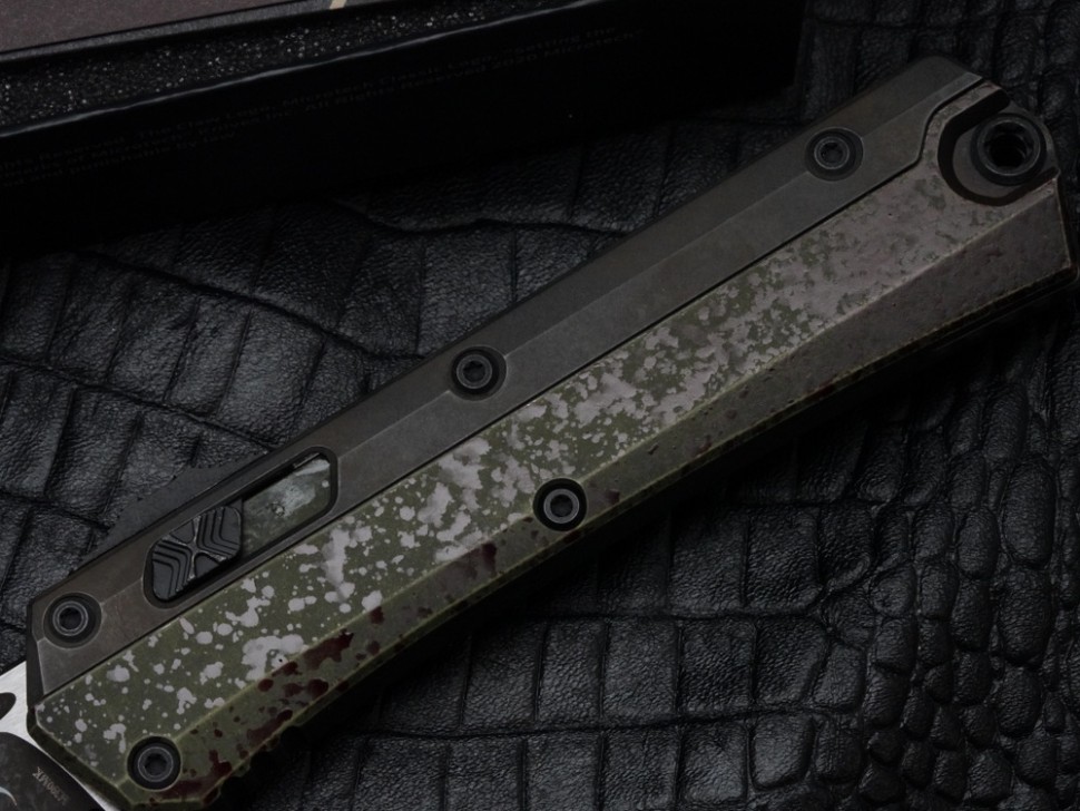 Microtech Glykon Outbreak Tanto M390MK Signature Series 185-1OBS